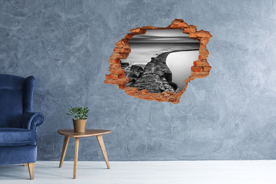 3d-s lyukat fali matrica Kő körút a tengerparton