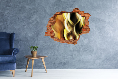 3d-s lyukat fali matrica Absztrakt lyuk a falban