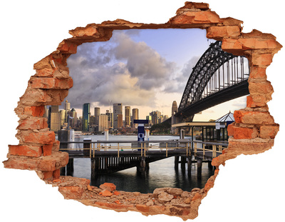 3d-s lyukat fali matrica Bridge sydney