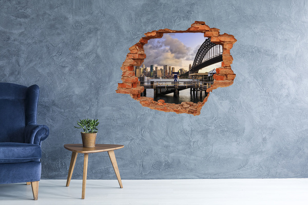 3d-s lyukat fali matrica Bridge sydney