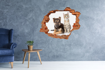 3d-s lyukat fali matrica Barátok a hátsó udvarból