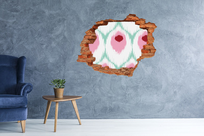 3d-s lyukat fali matrica Hang illúzió betonban