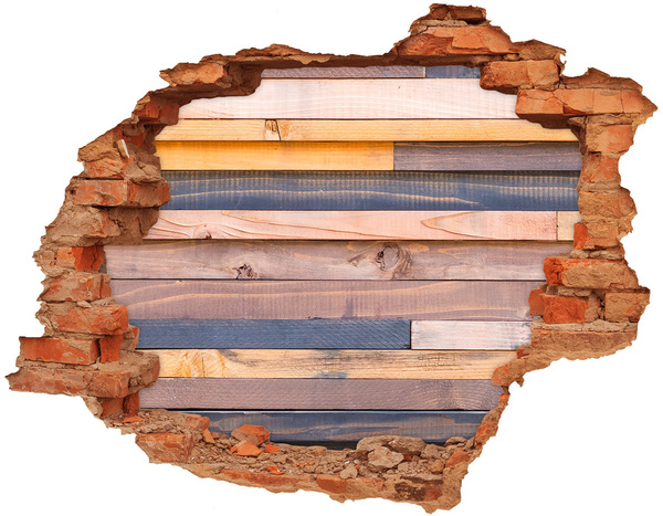 3d-s lyukat fali matrica Fa fal egy lyukon keresztül