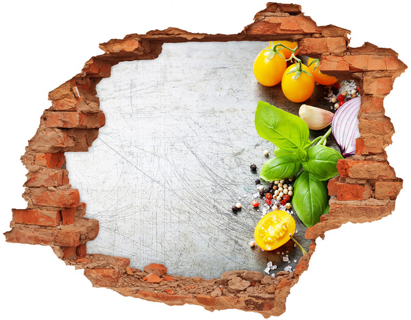 3d lyuk fal dekoráció Konyhai inspirációk a falak mögül