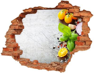 3d lyuk fal dekoráció Konyhai inspirációk a falak mögül