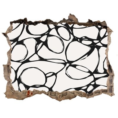 Fali matrica lyuk a falban Absztrakt minták a falon