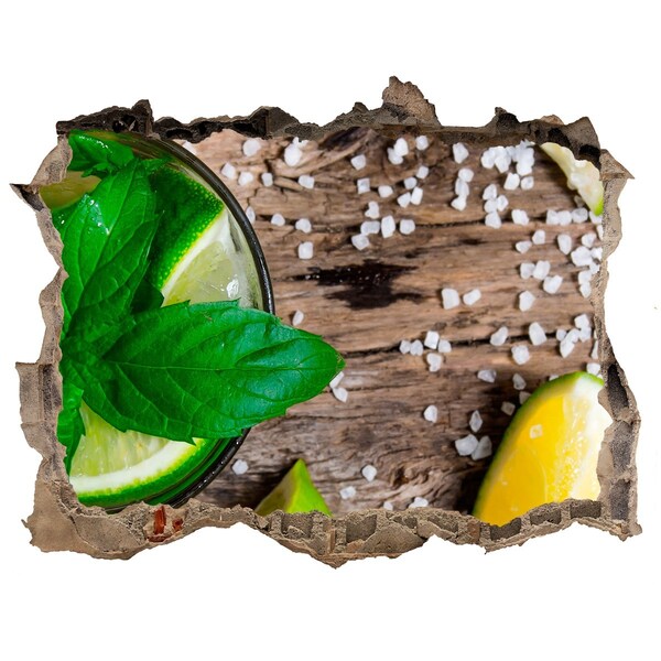 Fali matrica lyuk a falban Mojito