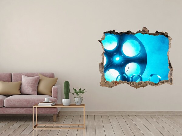 Fali matrica lyuk a falban Mozi akcióban