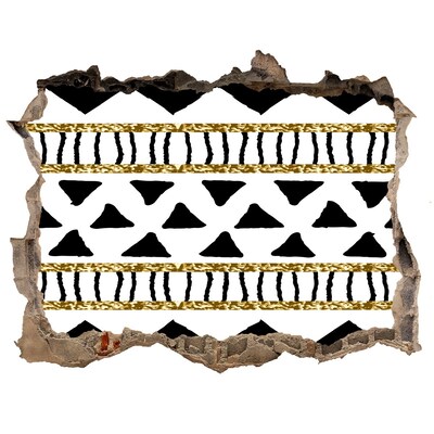 Fali matrica lyuk a falban Stilizált lyuk a falban