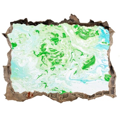 Fali matrica lyuk a falban Egy zöld oázis egy lyukban a falban