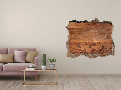 Fali matrica lyuk a falban Romos kávéfal