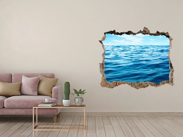 Fali matrica lyuk a falban Óceánra néző kilátás