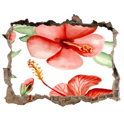 Fali matrica lyuk a falban Virágoskert a falak mögött