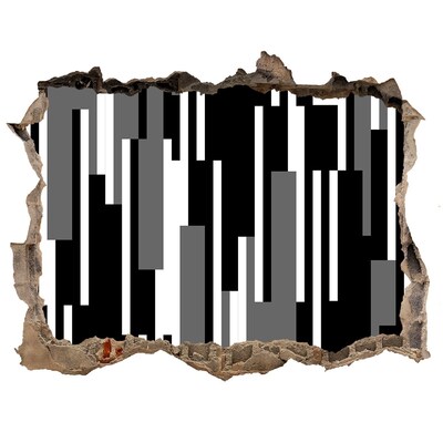 Fali matrica lyuk a falban Modern művészet a falon