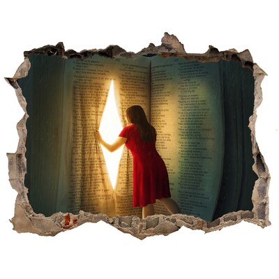 Fali matrica lyuk a falban Egy lyuk a valóságban