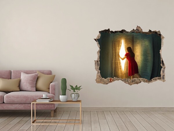 Fali matrica lyuk a falban Egy lyuk a valóságban