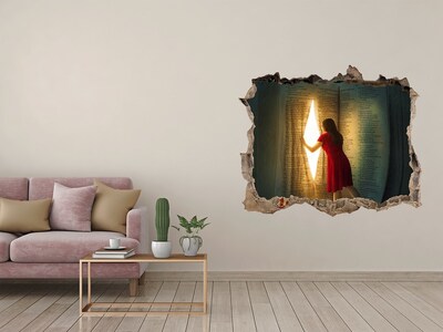 Fali matrica lyuk a falban Egy lyuk a valóságban