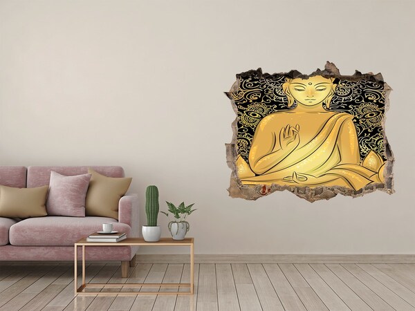 Fali matrica lyuk a falban Ülő buddha