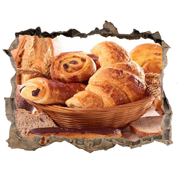 Fali matrica lyuk a falban Finom sütemények egy kosárban