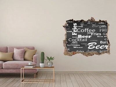 Fali matrica lyuk a falban Kulináris káosz a lyukban