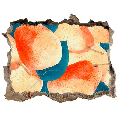 Fali matrica lyuk a falban Gyümölcsparadicsom a fal mögött