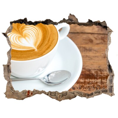 Fali matrica lyuk a falban Kávé csészében