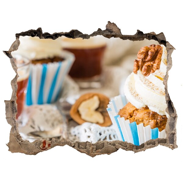 Fali matrica lyuk a falban Édes paradicsom cupcake-ekkel