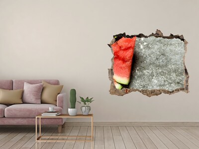 Fali matrica lyuk a falban Szeletelt görögdinnye