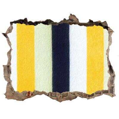 Fali matrica lyuk a falban Színes csíkok betonban