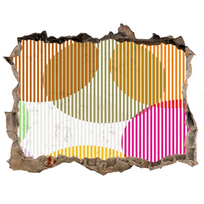 Fali matrica lyuk a falban Absztrakt lyuk a falban