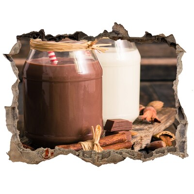 Fali matrica lyuk a falban Csokoládé finomságok természetes környezetben