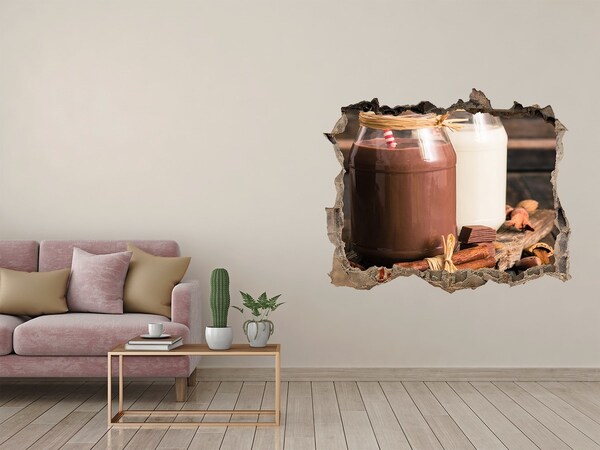 Fali matrica lyuk a falban Csokoládé finomságok természetes környezetben