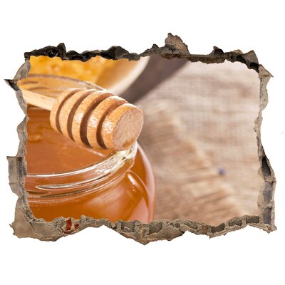 Fali matrica lyuk a falban Méz egyenesen a kaptárból