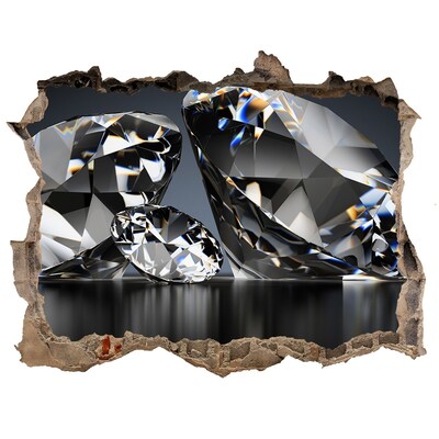 Lyuk 3d fali matrica Gyémánt-barlang