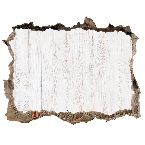 Lyuk 3d fali matrica Sérült fal fa felülettel