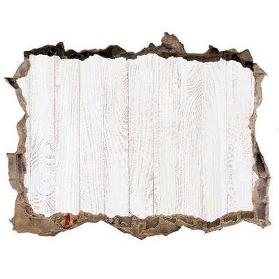Lyuk 3d fali matrica Sérült fal fa felülettel