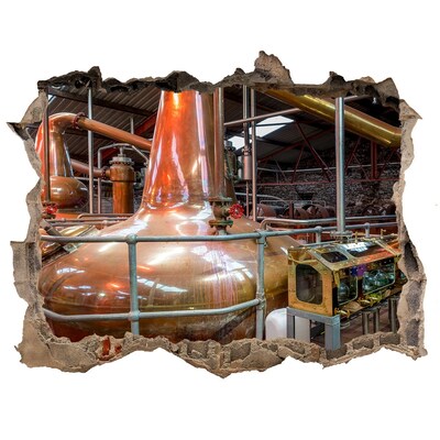 Lyuk 3d fali matrica Egy whiskyfőzde belseje