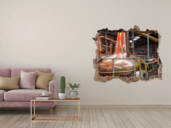 Lyuk 3d fali matrica Egy whiskyfőzde belseje