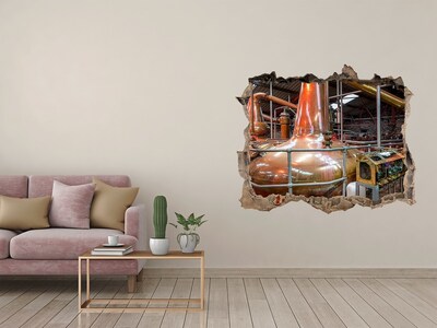 Lyuk 3d fali matrica Egy whiskyfőzde belseje