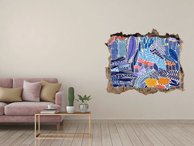 Lyuk 3d fali matrica Zseniális trópusi kert