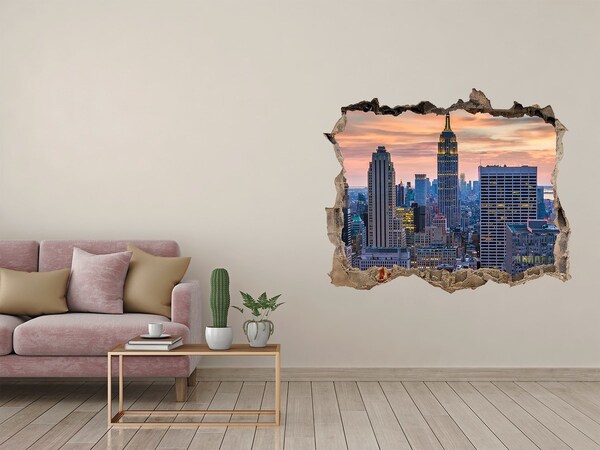 Lyuk 3d fali matrica Manhattan new york city