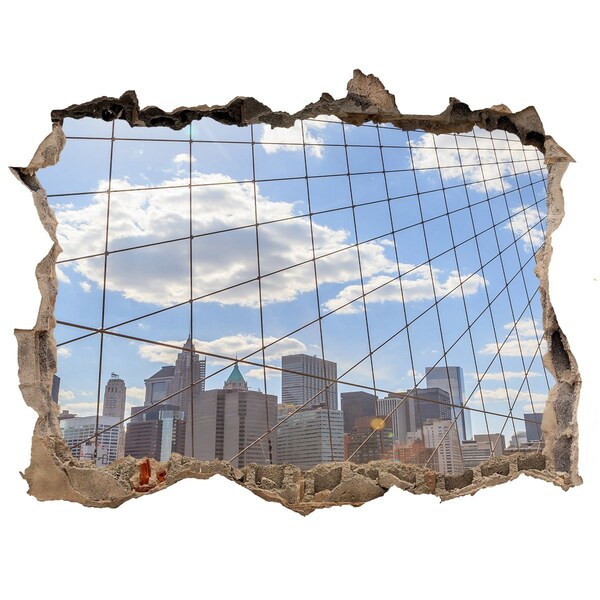 Lyuk 3d fali matrica A legtöbb new york