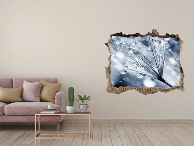 Lyuk 3d fali matrica Harmatcseppek a pitypangon