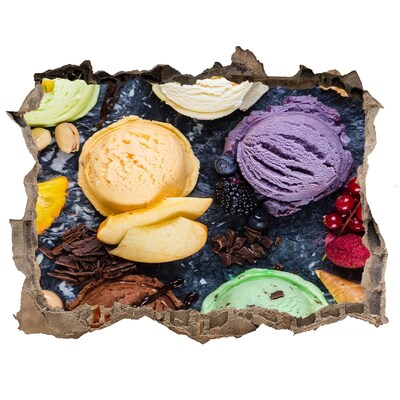 Lyuk 3d fali matrica Jégőrület