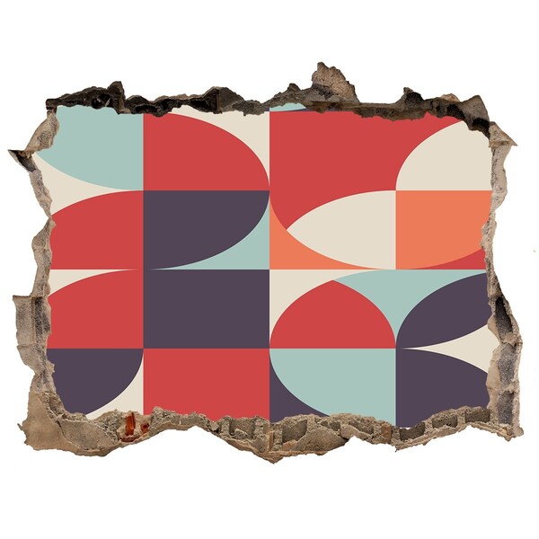 Lyuk 3d fali matrica Geometria romokban