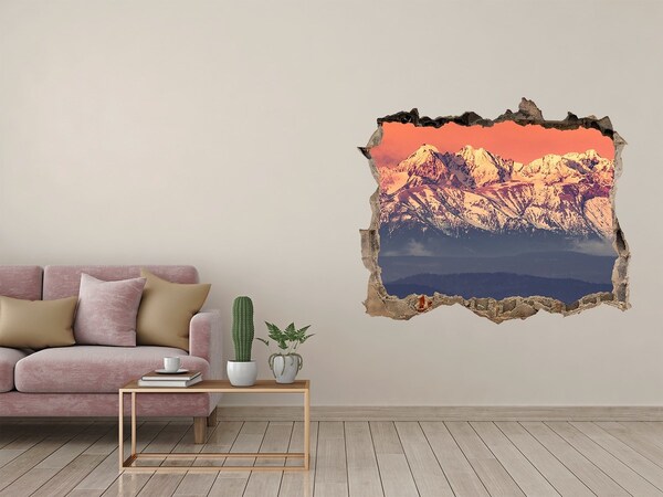 Lyuk 3d fali matrica Sunrise tatry