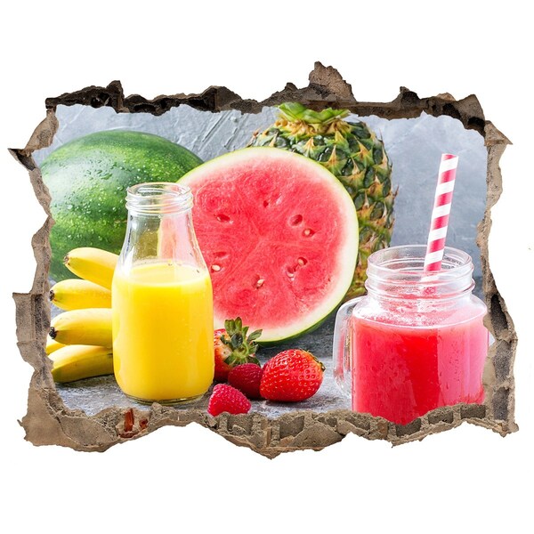 Lyuk 3d fali matrica Gyümölcsös koktélparadicsom