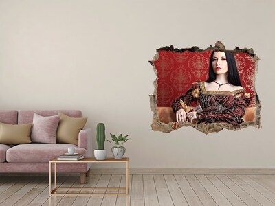 Lyuk 3d fali matrica Hercegnő a romokban