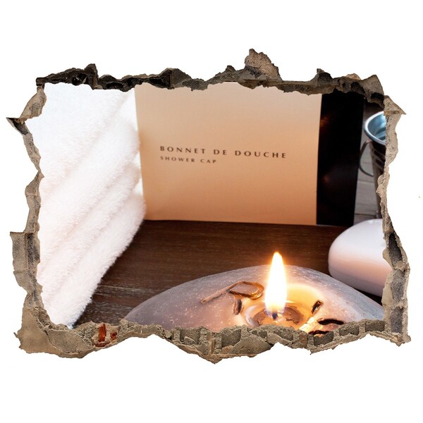 Lyuk 3d fali matrica Pihenjen a gyógyfürdőben