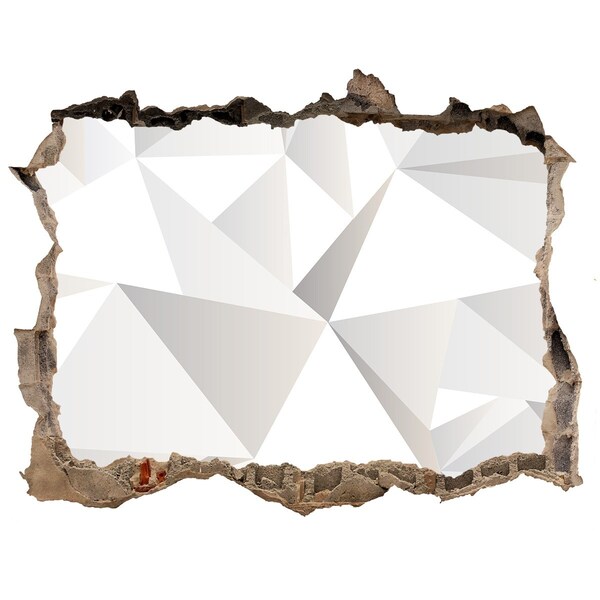 Lyuk 3d fali matrica Kristálylyuk a falban